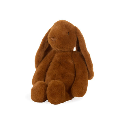 Holly & Ivy chocolate brown plush bunny, classic soft toy for seasonal and year-round décor