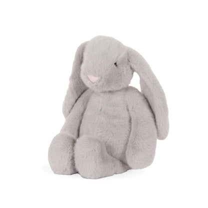 Holly & Ivy lavender plush bunny with floppy ears, gentle pastel Christmas gift