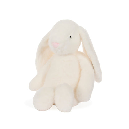 Holly & Ivy snow white plush bunny, elegant soft toy accent for Easter table styling