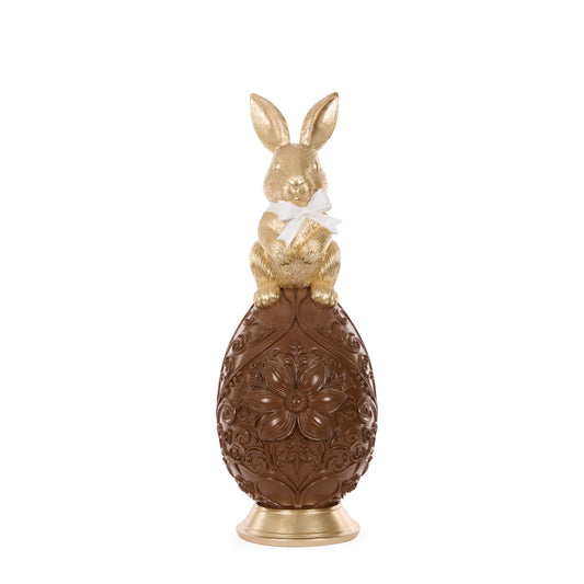 LUXE CHOCOLATE BUNNY EGG TOPIARY