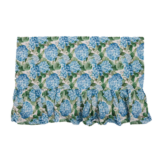 BLUE HYDRANGEA COTTON TABLECLOTH
