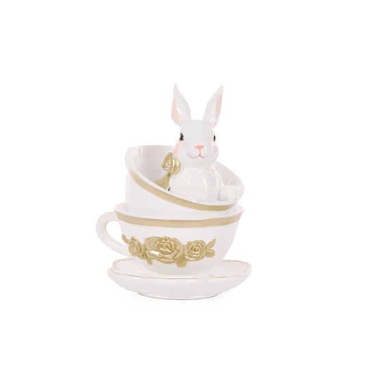 LUXE RABBIT TEACUP STACK