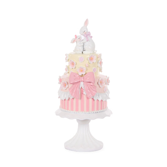 EASTER BLOSSOMS BOW CAKE