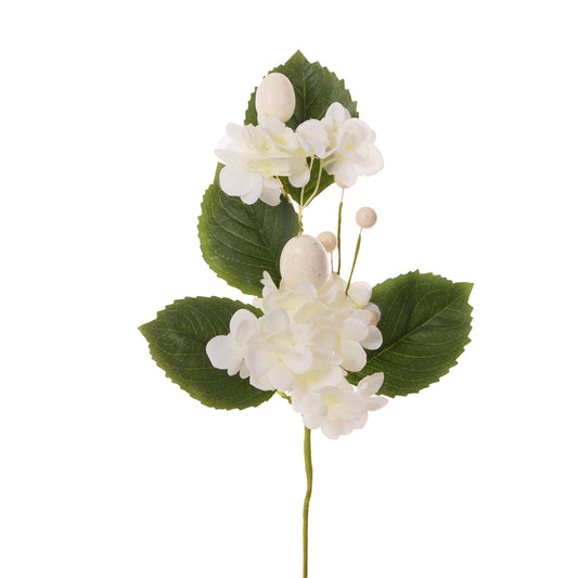 MINI WHITE HYDRANGEA POSY