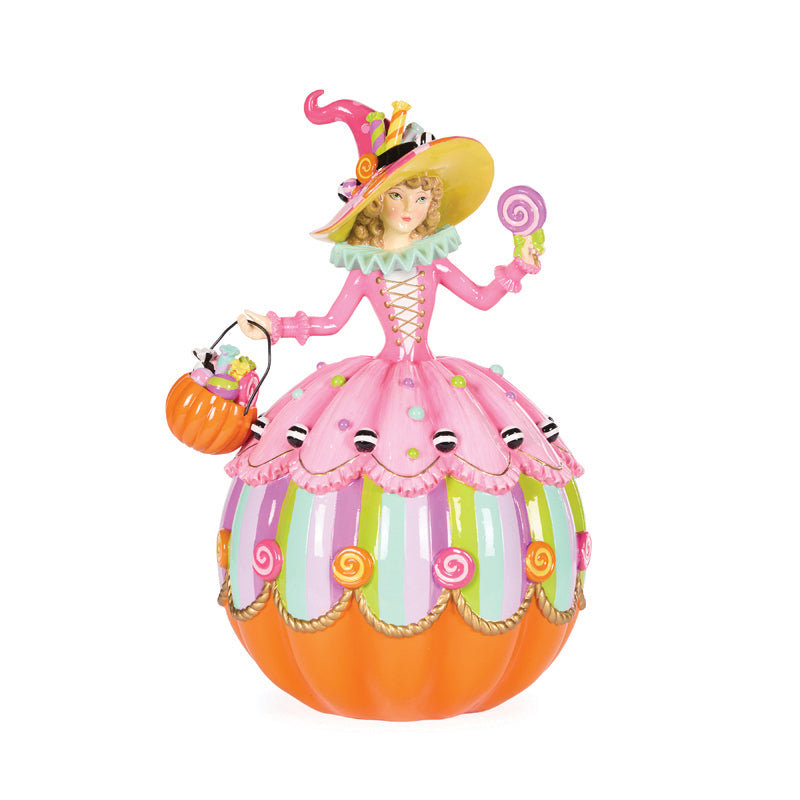 40 CM CANDY PUMPKIN WITCH