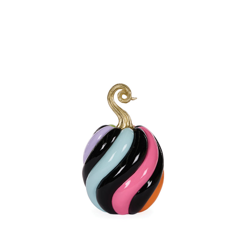 22 CM PASTEL SWIRL PUMPKIN