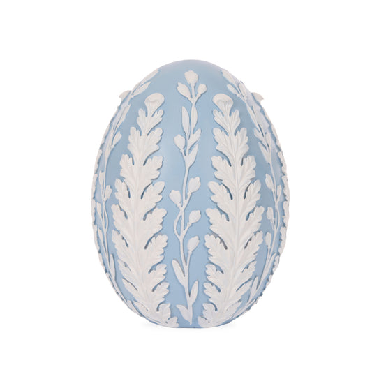 LARGE BLUE BAROQUE EGG