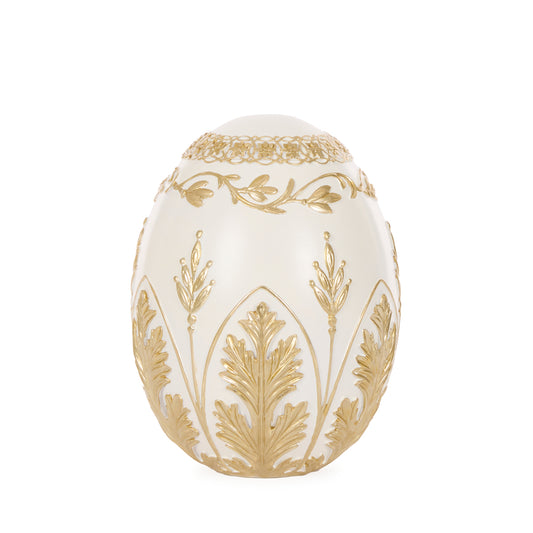 MEDIUM GOLD BAROQUE EGG