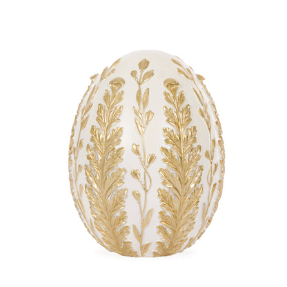 LARGE GOLD BAROQUE EGG