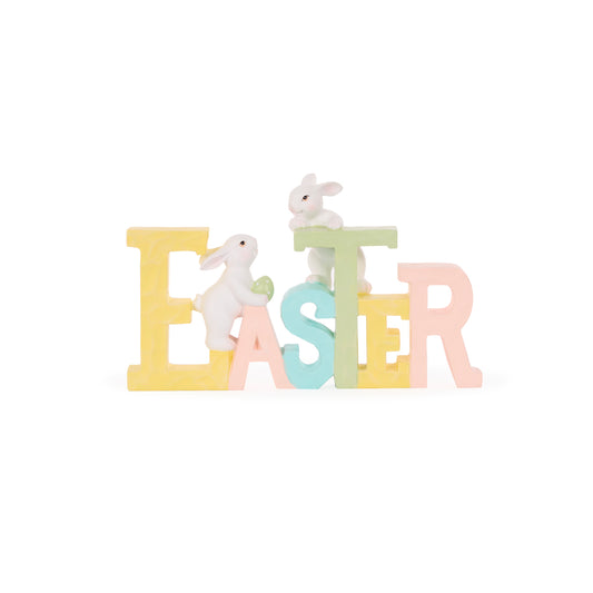 PASTEL BUNNIES EASTER SIGN