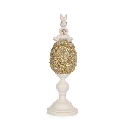 MEDIUM GOLD LAPIN EGG FINIAL