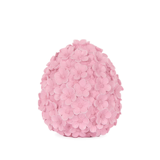 21 CM PINK FLORAL BLOSSOM EGG