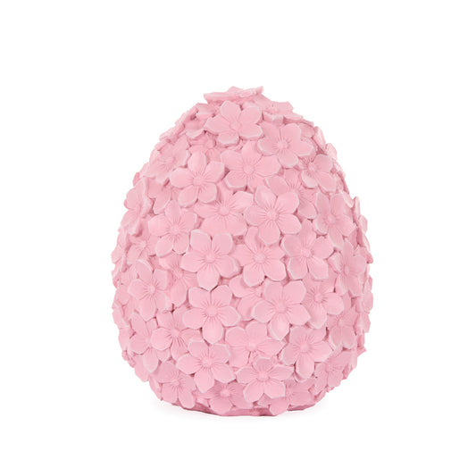 25.5 CM PINK FLORAL BLOSSOM EGG