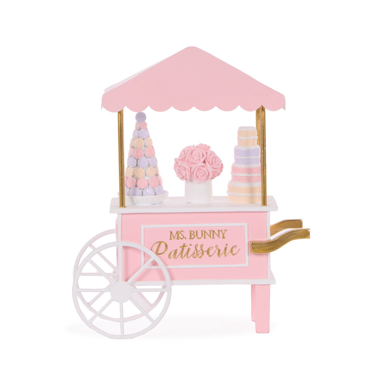PINK MS BUNNY PATISSERIE CART