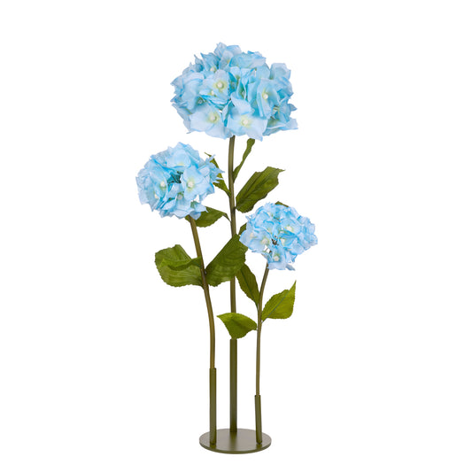 LUXE BLUE HYDRANGEA TRIO