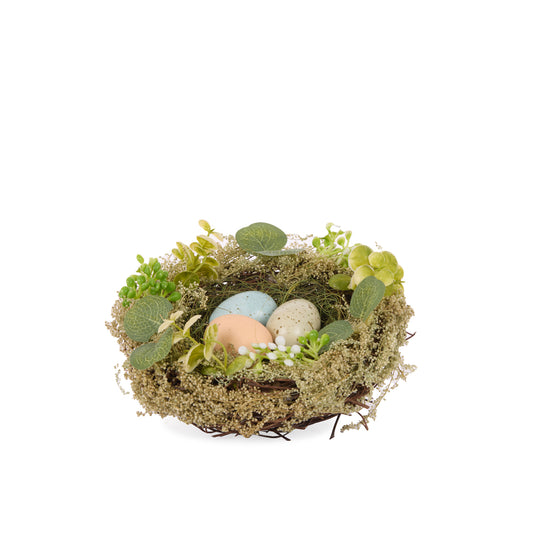 GREEN & BLUE EGG NEST