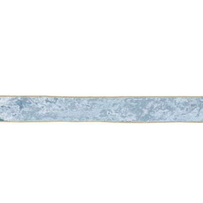 6.3 CM LIGHT BLUE VELVET RIBBON