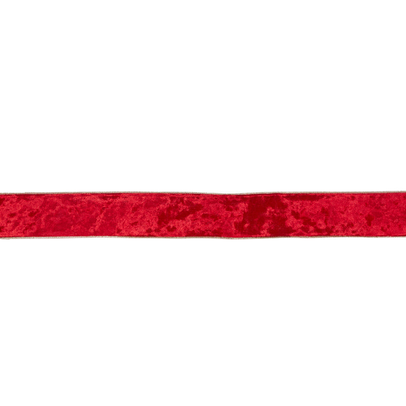 6.3 CM RED VELVET RIBBON