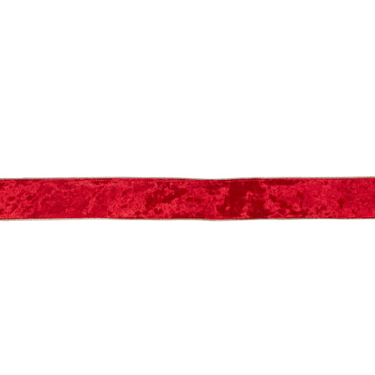 6.3 CM RED VELVET RIBBON