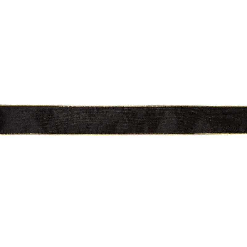 6.3 CM BLACK VELVET RIBBON