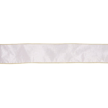 10 CM WHITE VELVET RIBBON