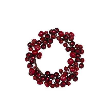 11 CM CRIMSON BERRY WREATH