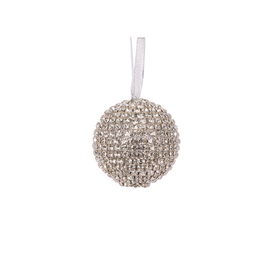 7 CM CRYSTAL BAUBLE