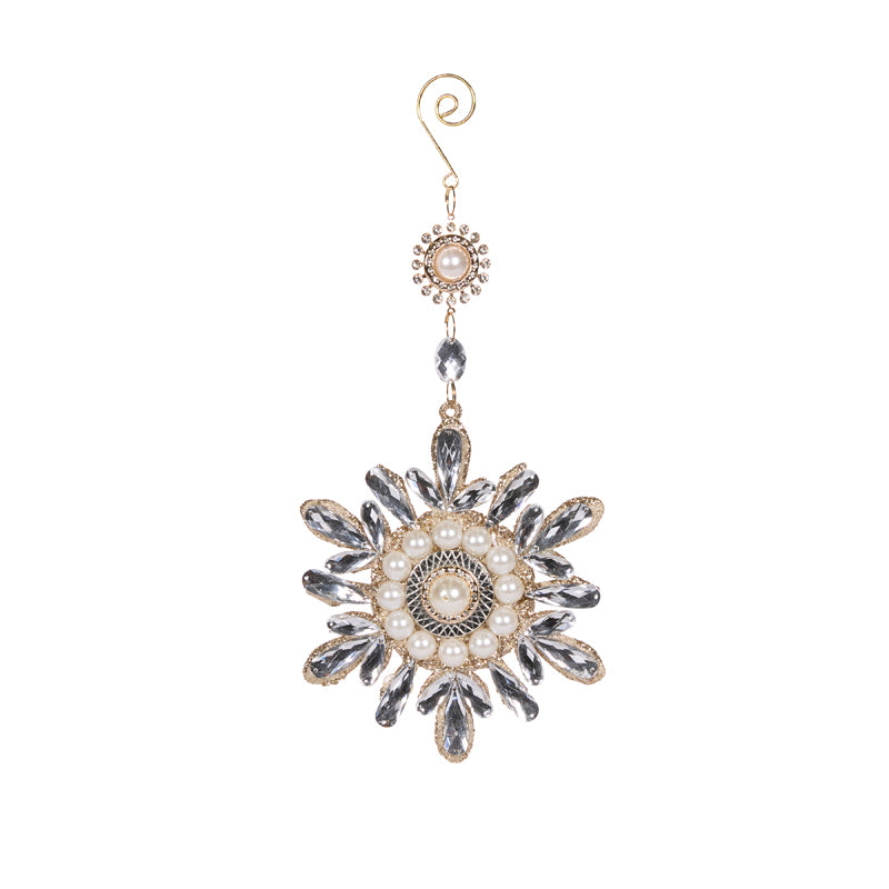 CRYSTAL ROSETTE HANGING