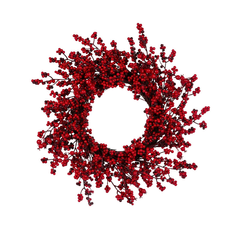65cm Red Berry Wreath