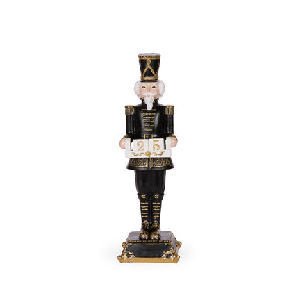 BLACK AND GOLD NUTCRACKER COUNTDOWN