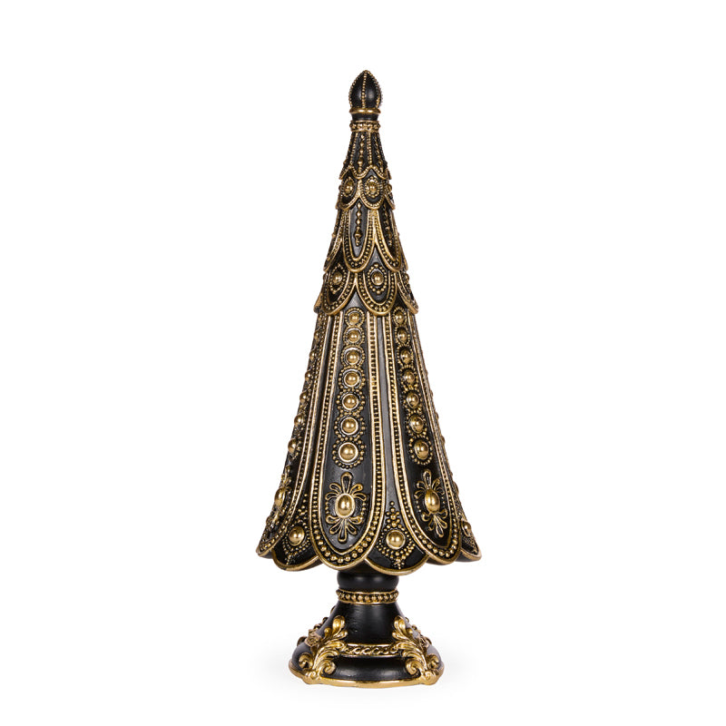 BLACK AND GOLD VERSAILLES TREE