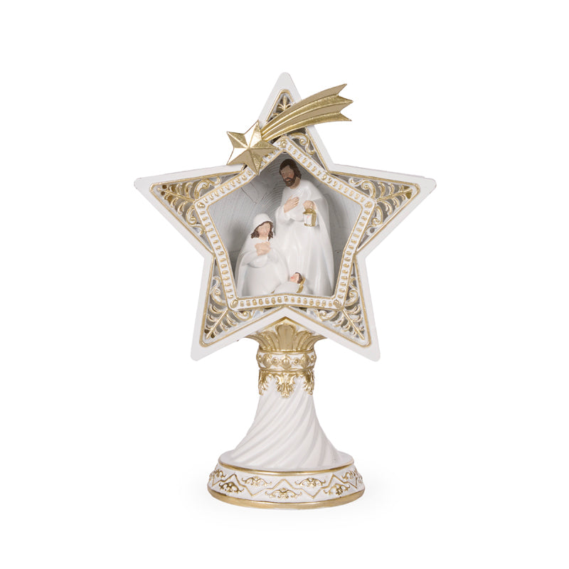 NATIVITY STAR ON STAND