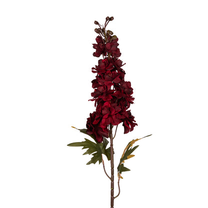 DEEP RED DELPHINIUM STEM