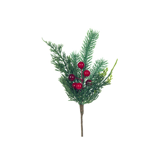 27 CM BERRY AND PINE FOLIAGE PICK