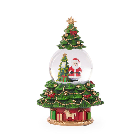 MUSICAL TRADITIONAL TREE SNOWGLOBE