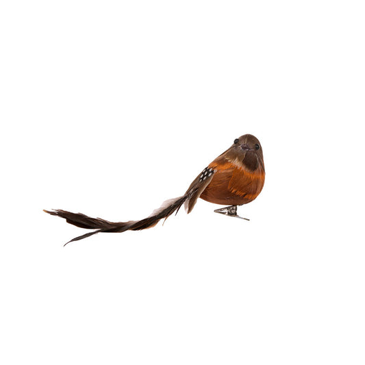 Ochre Feather Clip Bird