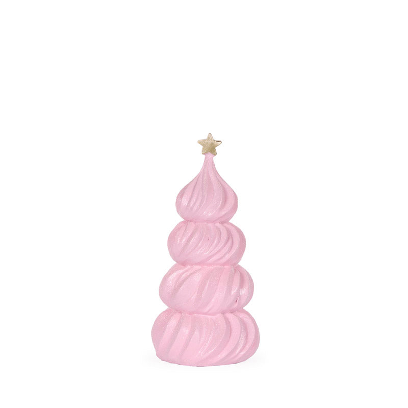 25.5 CM PINK MERINGUE TREE