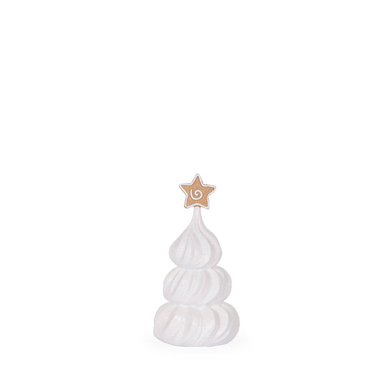 18 CM SUGARED MERINGUE TREE