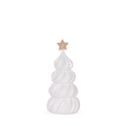 25.5 CM SUGARED MERINGUE TREE