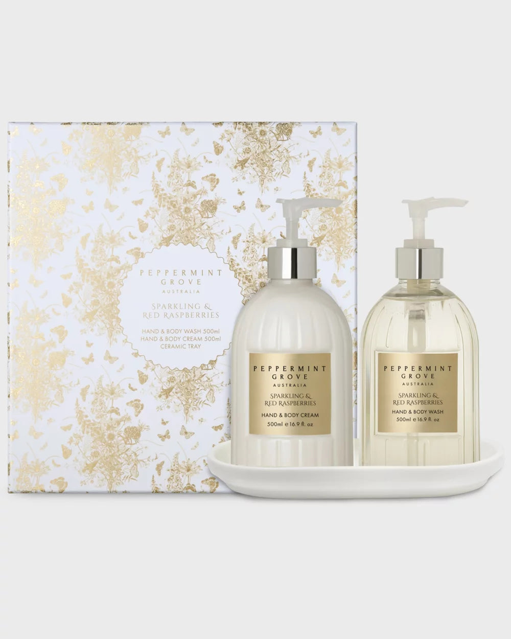 Sparkling & Red Raspberries Hand Care Duo Gift Set