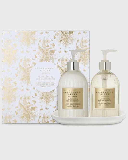 Sparkling & Red Raspberries Hand Care Duo Gift Set