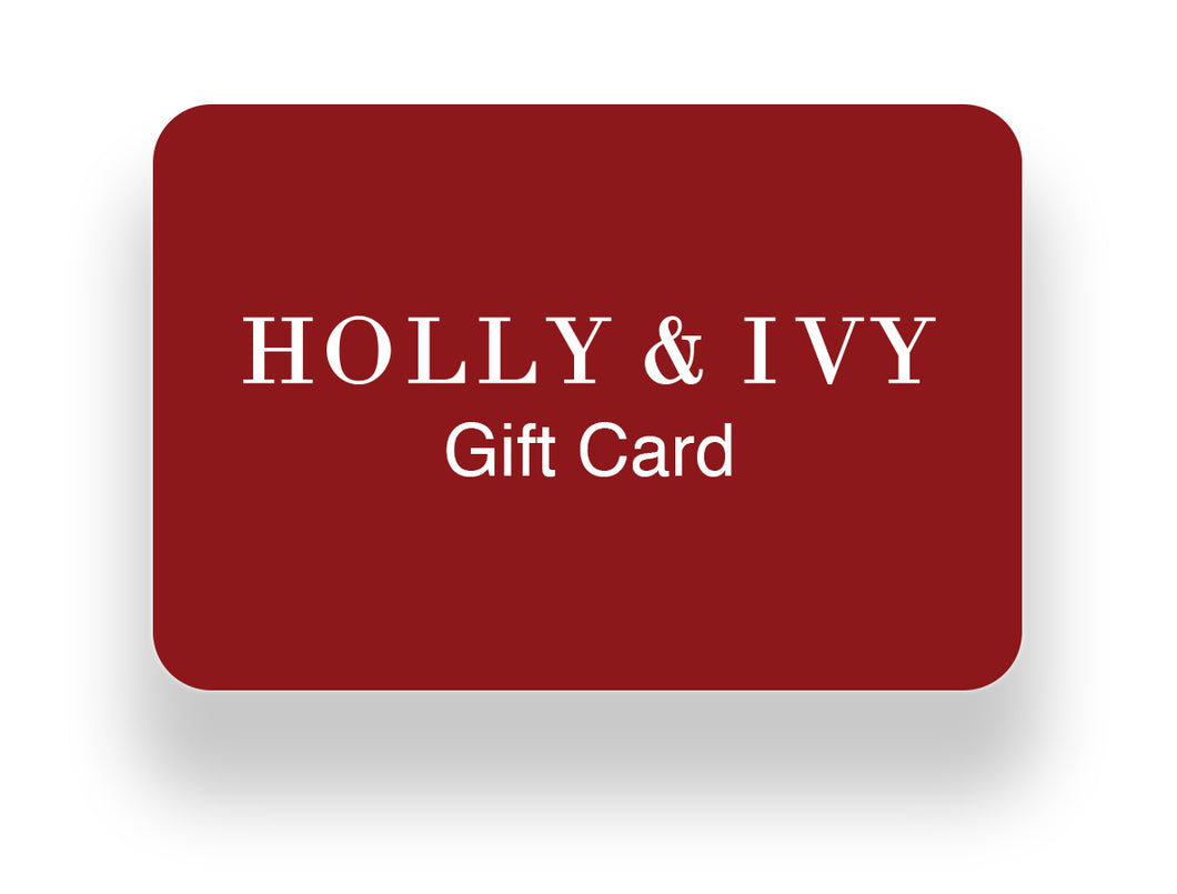 Holly & Ivy Gift Card