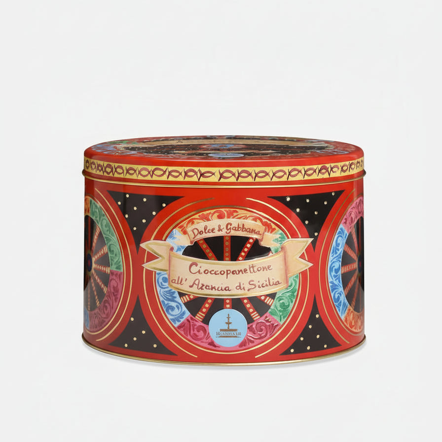 Chocolate Panettone with Sicilian Orange 1kg