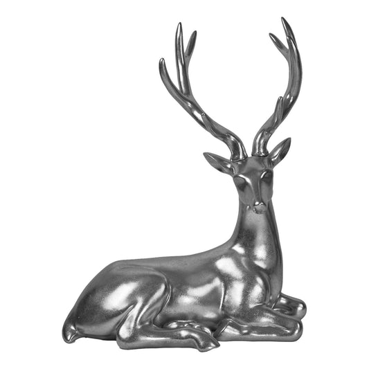 Silver Lying Deer