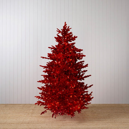 6FT RUBY FIR TREE - 400 LED
