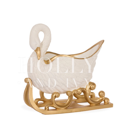 VICTORIAN SWAN SLEIGH