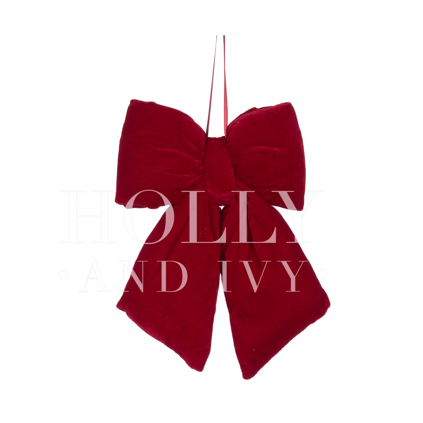 RED VELVET BOW
