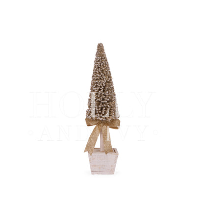 MEDIUM CHAMPAGNE TOPIARY TREE