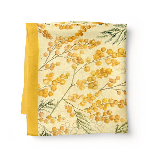 Golden Wattle Cotton Table Cloth