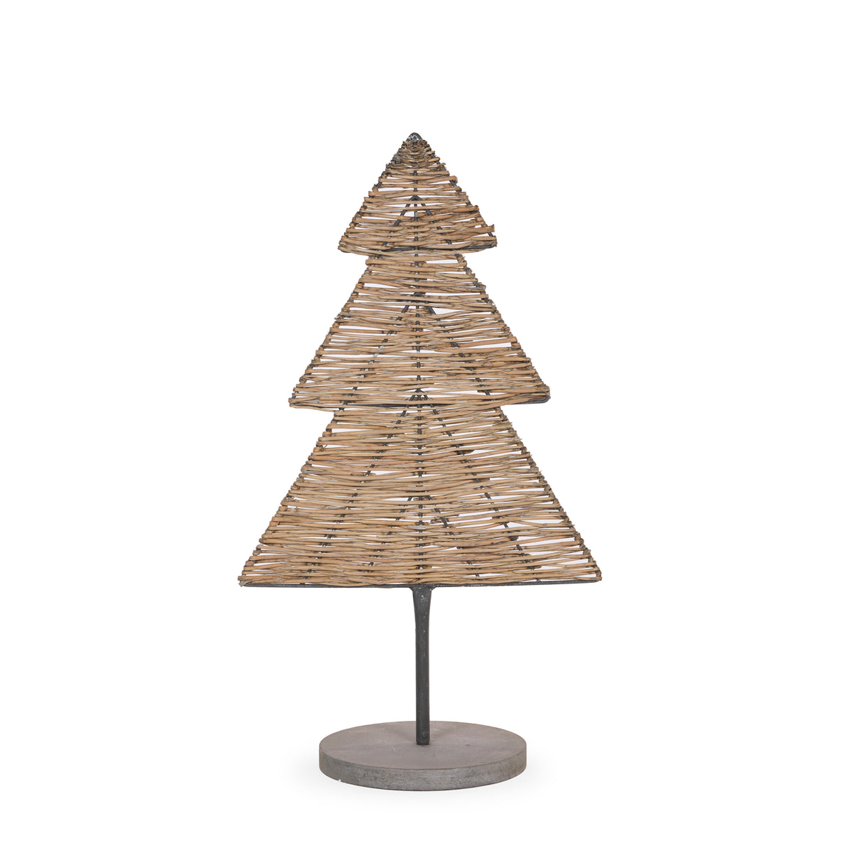 60cm Natural Willow Xmas Tree